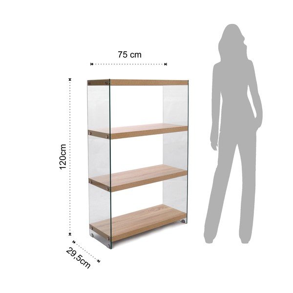 Knjižni regal Tomasucci Nancy, višina 120 cm-image-2