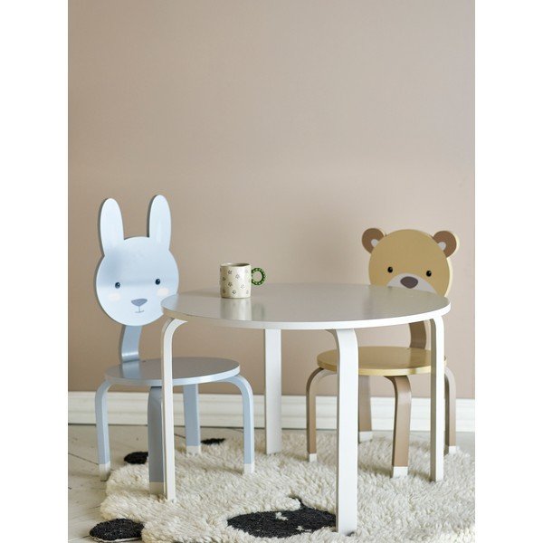 Okrogla otroška miza ø 65 cm Marle – Bloomingville Mini-image-1