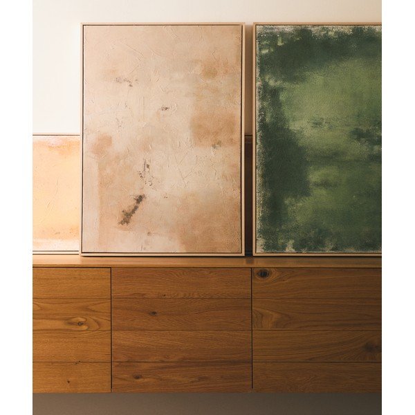 Ročno naslikana slika z okvirjem/na platnu 60x90 cm Selnar – Kave Home-image-2