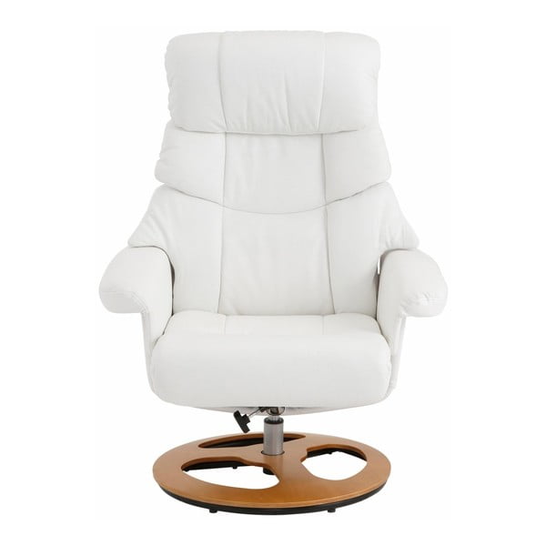 Komplet belega fotelja z otomanom Støraa Tony-image-1