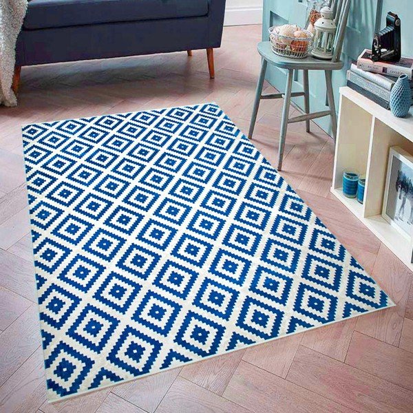 Preproga Munico Azul, 120 x 170 cm