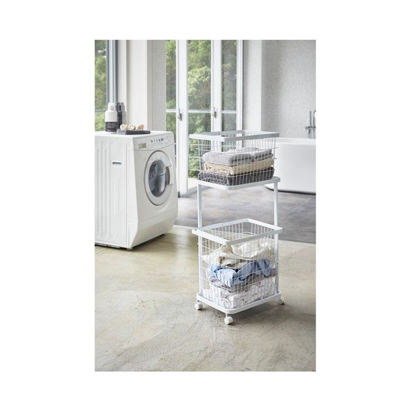 Yamazaki stolp za perilo White Mobile Hamper Police-image-1
