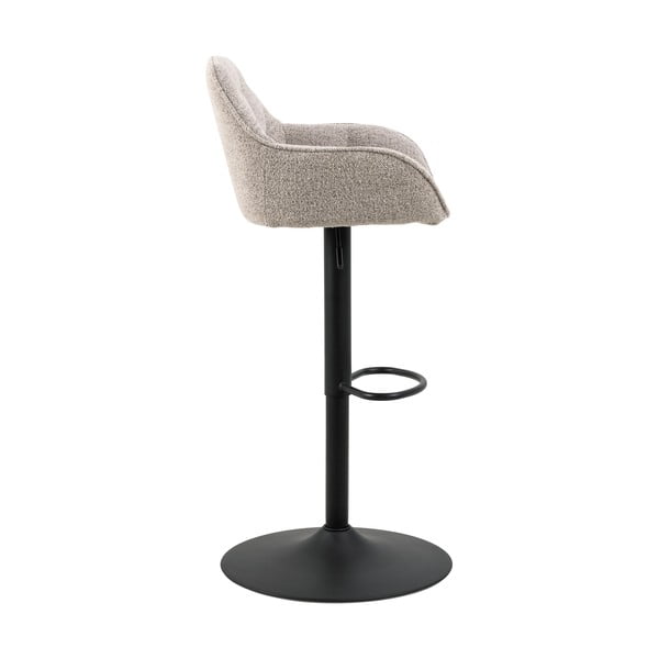 Svetlo sivi vrtljivi barski stoli v kompletu 2 ks 109 cm Brooke – Actona-image-4