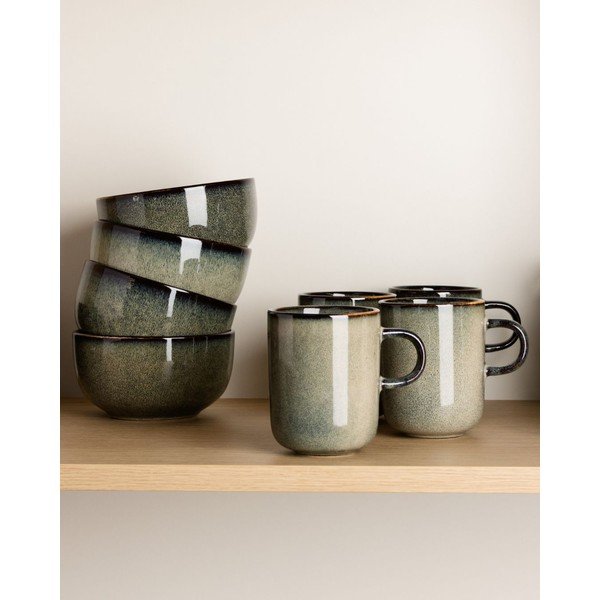 Jedilni servis 16 ks iz kamenine za 4 osebe Meridian – Salt&Pepper-image-2
