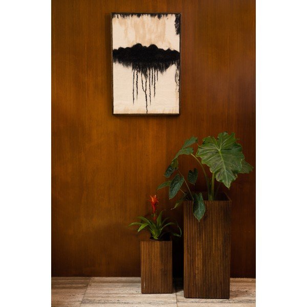 Lesena stojala za cvetlične lonce v kompletu 2 ks (višina 80 cm) Ribble – Dutchbone-image-1