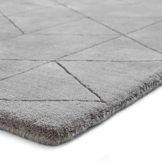 Siva volnena preproga Think Rugs Kasbah, 120 x 170 cm