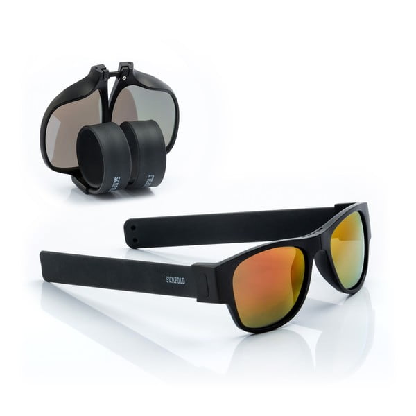 Črno-oranžna sončna očala InnovaGoods Sunfold ES2