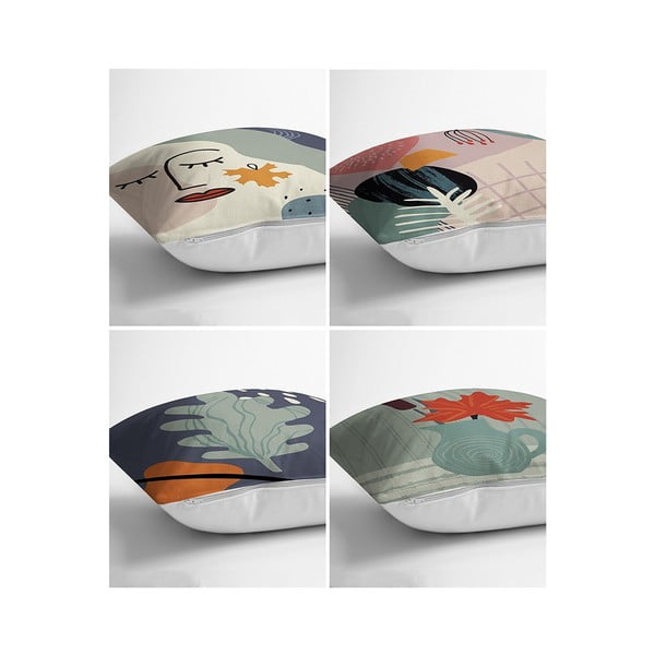 Prevleka za blazino 4 kos 43x43 cm - Mila Home-image-1