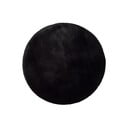 Črna preproga Universal Fox Liso, Ø 120 cm