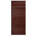 Temno rjava bambusova preproga 75x175 cm – Casa Selección