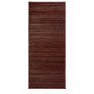 Temno rjava bambusova preproga 75x175 cm – Casa Selección