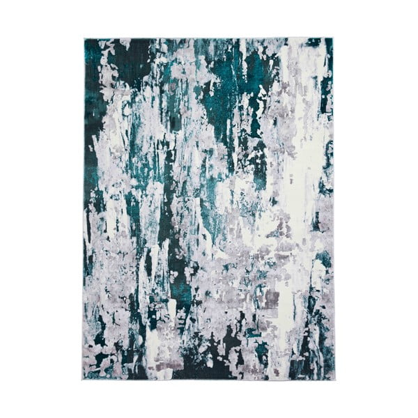 Modrozelena/svetlo siva preproga 80x150 cm Apollo – Think Rugs
