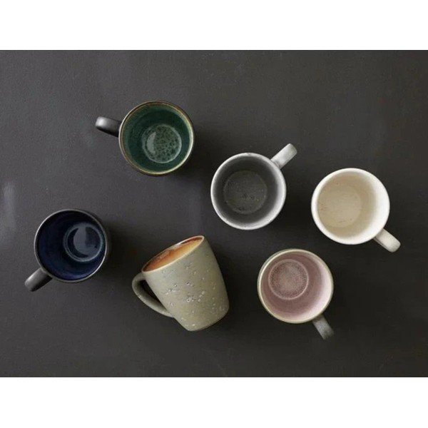 Črno-temno modre keramične skodelice v kompletu 4 ks 300 ml Gastro Black/Mix – Bitz-image-1