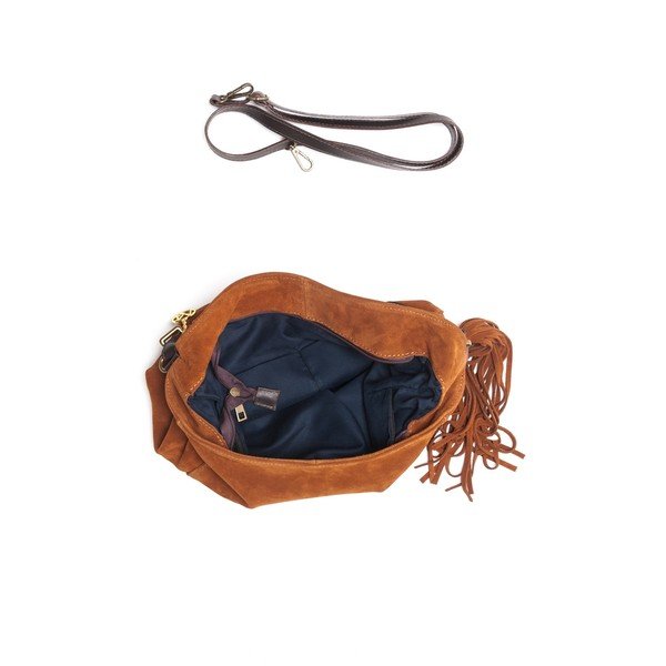 Usnjena torbica Mangotti 8004 Cognac-image-4