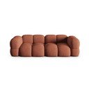 Opečnato oranžna sedežna garnitura 250 cm Loretto – Cosmopolitan Design