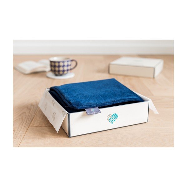 Modra prevleka za vzglavnik WeLoveBeds Royal, 50 x 50 cm-image-2