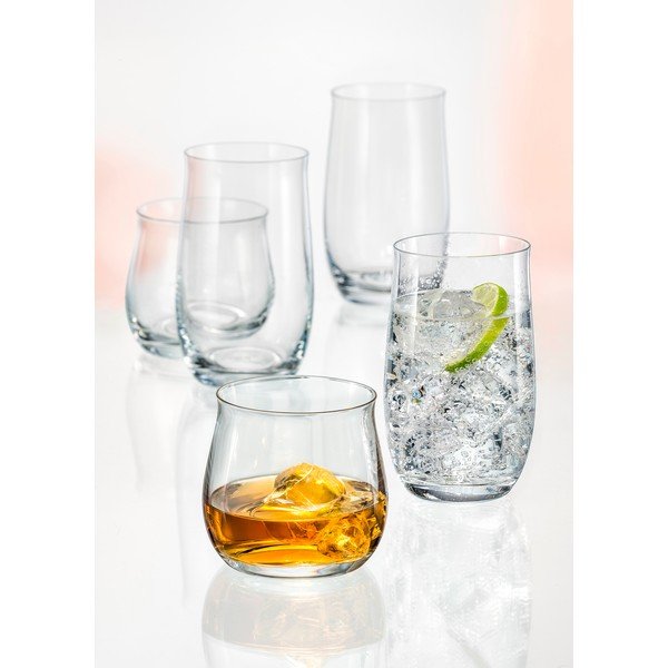 Komplet 6 kozarcev Crystalex Angela, 380 ml-image-1