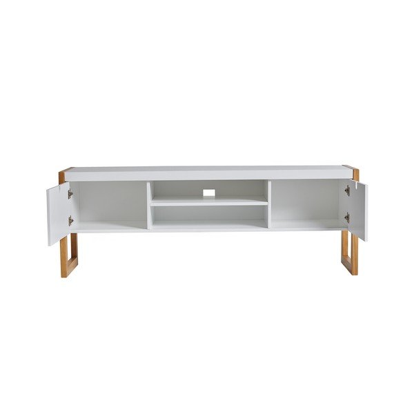 Bela TV mizica Marckeric Square, 140 x 45 cm-image-4