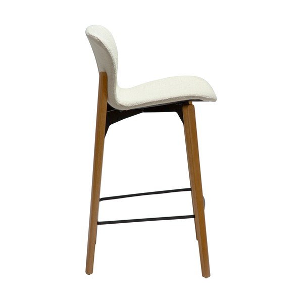 Kremno bel barski stol (višina sedeža 68 cm) Paragon – DAN-FORM Denmark-image-2