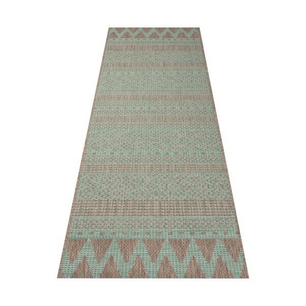 Zeleno-bež zunanja preproga NORTHRUGS Sidon, 70 x 200 cm-image-2