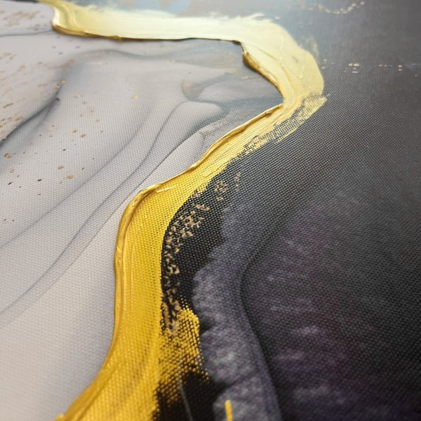 Slika z ročno naslikanimi elementi 70x100 cm Sky – Styler-image-3