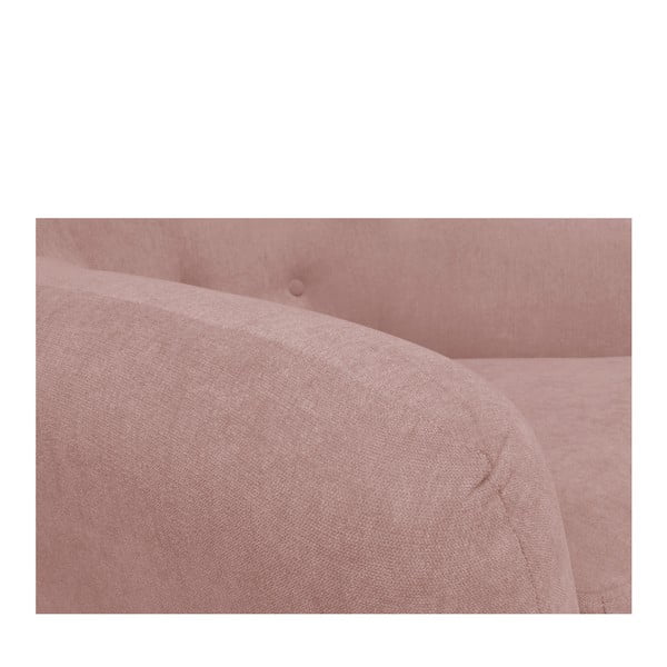 Svetlo roza kavč Cosmopolitan Design London, 192 cm-image-4