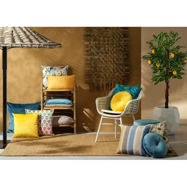 Modra zunanja blazina Hartman Jolie, ø 40 cm-image-3