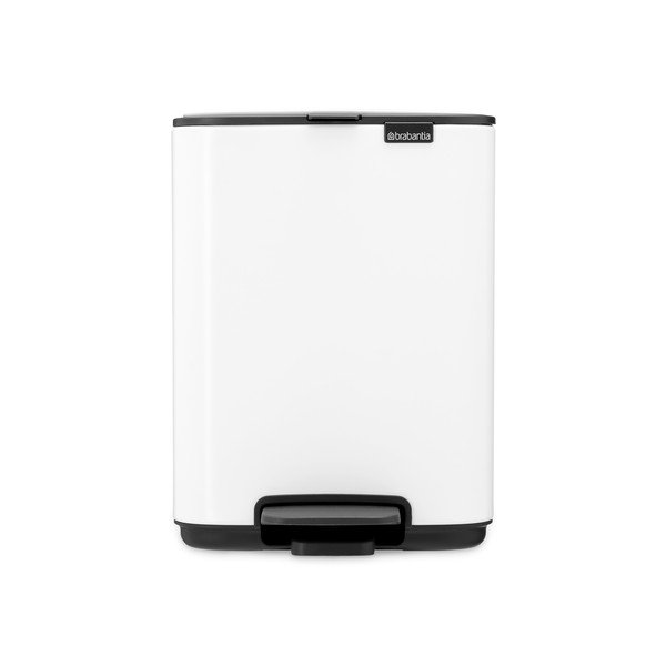 Bel jeklen koš za smeti s pedalom 4 l Bo – Brabantia