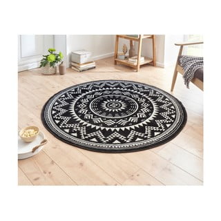 Črna preproga Hanse Home Celebration, ⌀ 140 cm