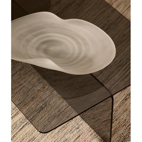 Steklena okrasna skleda 56x26 cm Ondaro – Kave Home-image-1