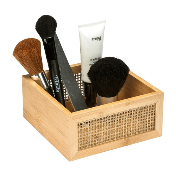 Organizator za kopalnico iz bambusa Wenko Allegre, 15 x 7 cm-image-2