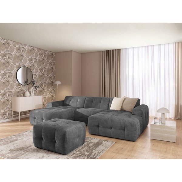 Temno siv tabure Melva – Ropez-image-4