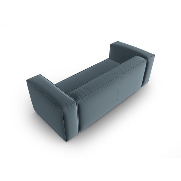 Modra žametna sedežna garnitura 200 cm Mackay – Cosmopolitan Design-image-3