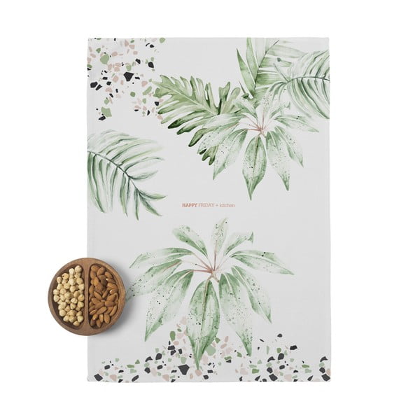 Komplet 2 kuhinjskih krp Happy Friday Basic Delicate iz bombaža, 70 x 50 cm-image-3