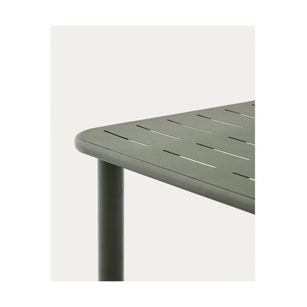 Jeklena vrtna miza 90x180 cm Brai – Kave Home-image-3