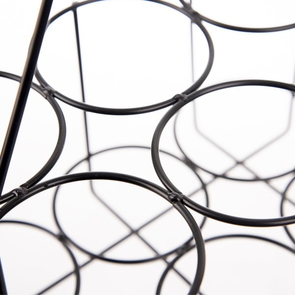 Kovinsko stojalo za vino za 6 steklenic Radka - Orion-image-3