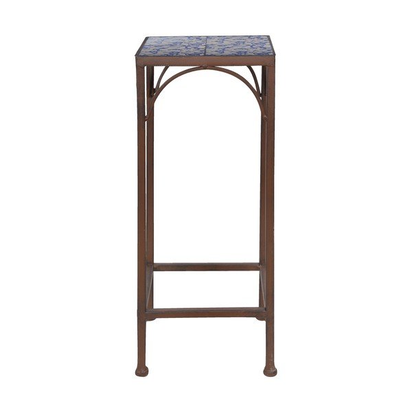 Komplet 3 odlagalnih mizic s keramično površino Esschert Design Trio-image-1