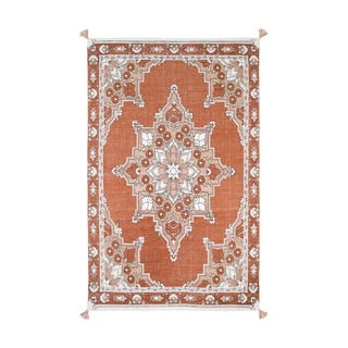 Oranžna otroška preproga 100x150 cm Lalitha – Nattiot