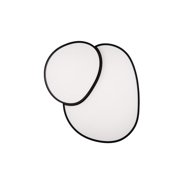 Črna LED stropna svetilka 63.5x77 cm Rise – Trio-image-2