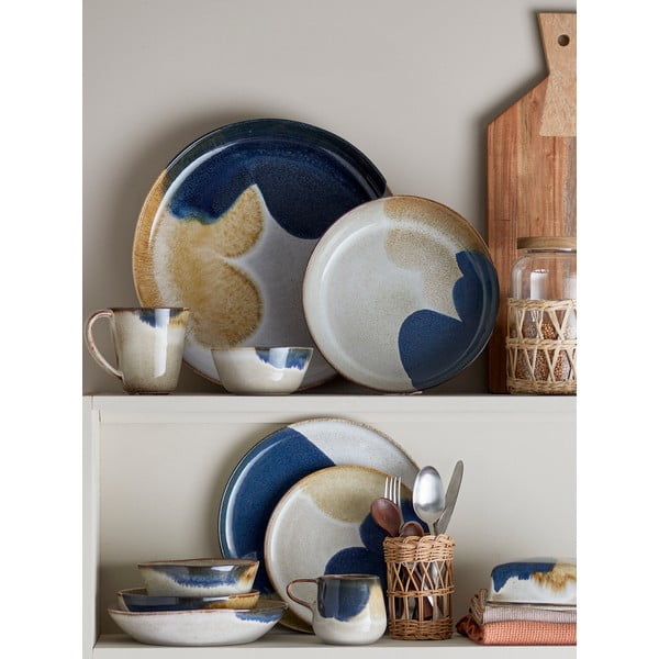 Lončen jedilni servis 12 ks Jules – Bloomingville-image-1