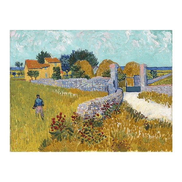 Reprodukcija slike Vincenta van Gogha Farmhouse in Provence, 40 x 30 cm