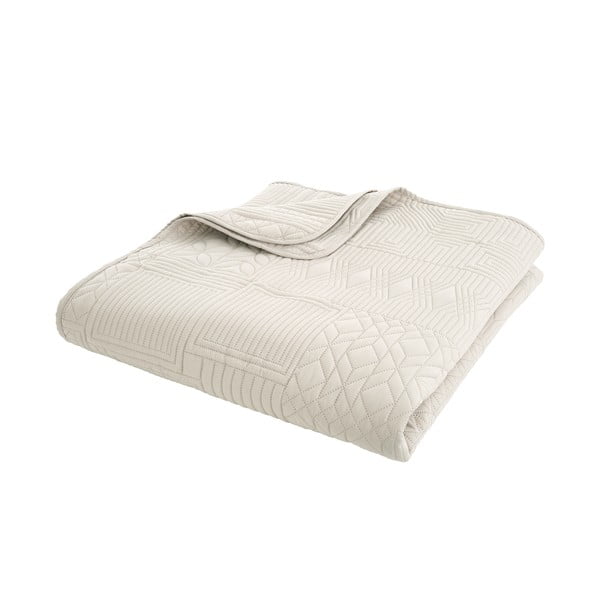 Bež prešito pregrinjalo 220x230 cm Folkstone Geo – Catherine Lansfield