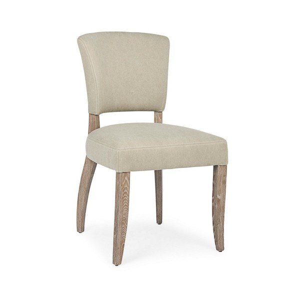 Bež oblazinjen jedilni stol Maratriz – Bizzotto