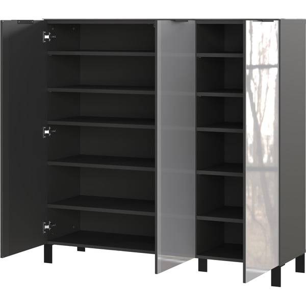 Antracitno siva omarica za čevlje Ceduna – Germania-image-3