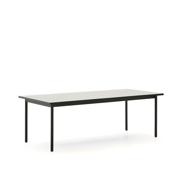 Vrtna miza s keramično ploščo 101x223 cm Maurina – Kave Home