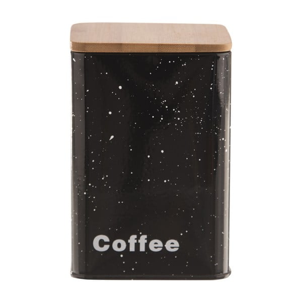 Kositrni lonček za kavo z lesenim pokrovom Orion Mramor