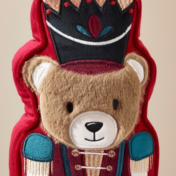 Okrasna blazina z božičnim motivom 20x30 cm Christmas Nutcracker Bear – Catherine Lansfield-image-2