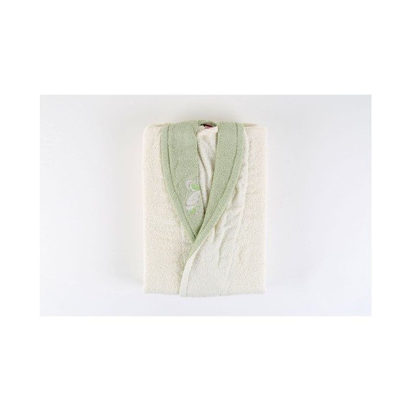 Zelena unisex halja iz 100-odstotnega bombaža Greg, velikost. S/M-image-1