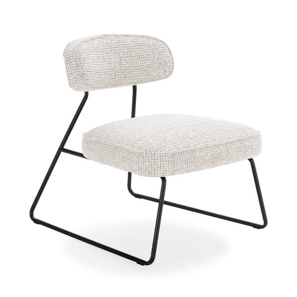 Bel/bež fotelj Elon – Marckeric