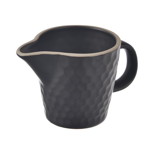 Črn keramičen vrč za mleko 100 ml Tea Time – Orion-image-2